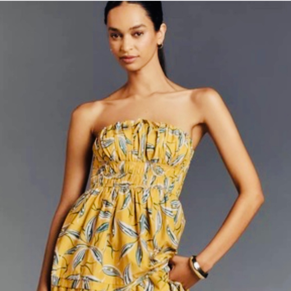 Anthropologie , Somerset, maxi dress